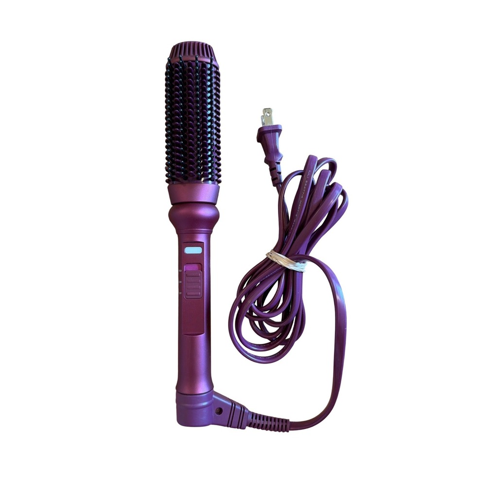 Paul Mitchell Fresh Looks Hot Brush Ionic Heated Purple Metallic Styling Tool